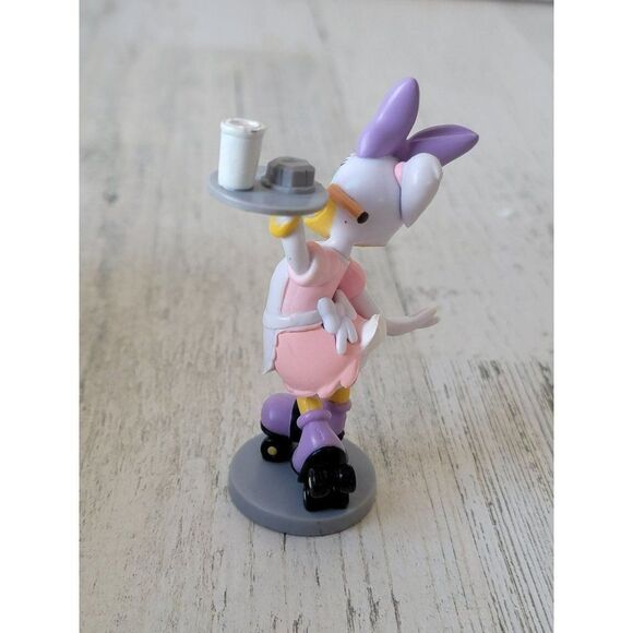 Daisy Duck roller skate waitress toy figure worker essential - Picture 3 of 6